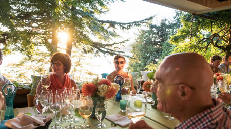 Auction Washington Wines Winemakers Dinner at Lakeside House Bash 2016