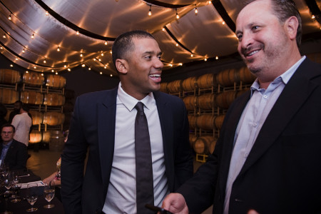 Alaska Airlines Russell Wilson Dinner held at Columbia Winery, Woodinville, WA