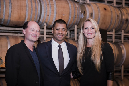 Alaska Airlines Russell Wilson Dinner held at Columbia Winery, Woodinville, WA