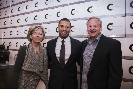 Alaska Airlines Russell Wilson Dinner held at Columbia Winery, Woodinville, WA