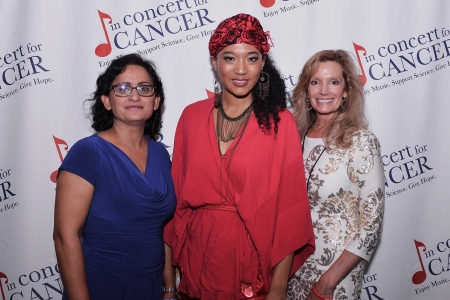 Dr. Vanda Kalia with Childrens Hospital, Judith Hill and Michele Abrahms